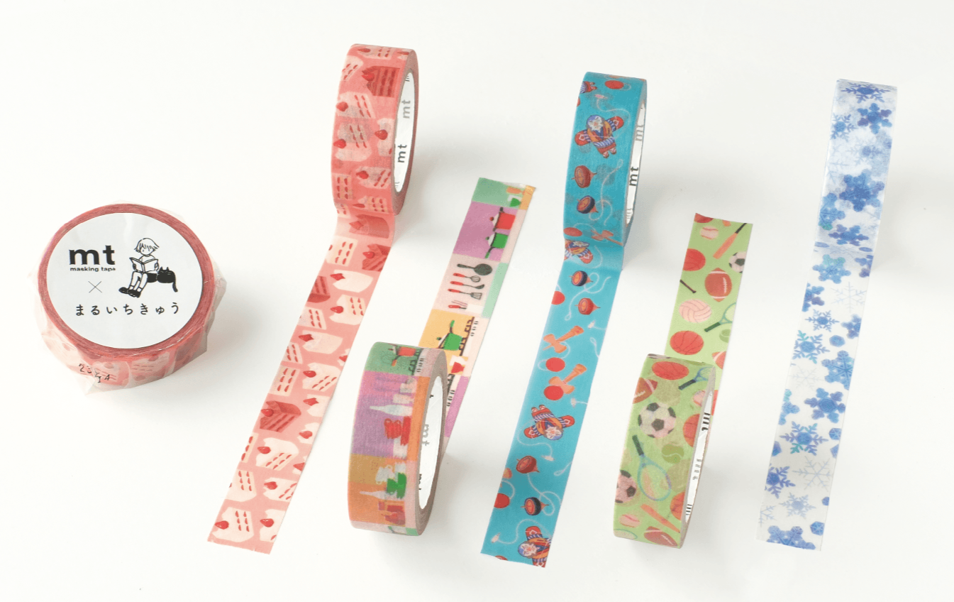 mt x Maruichikyu Washi Tape - Snow Flakes