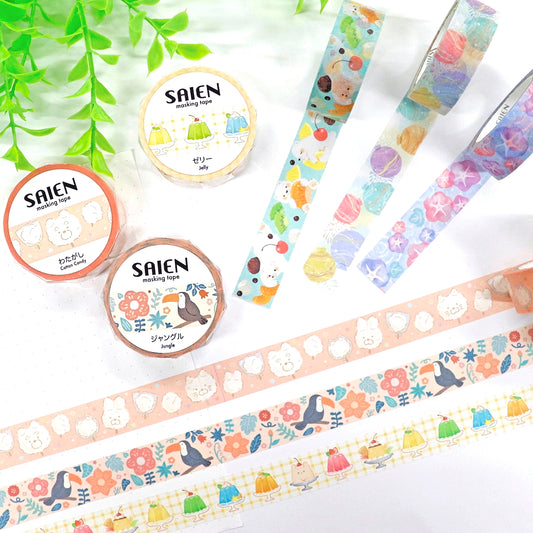 SAIEN / Washi Tape - Colorful Jello