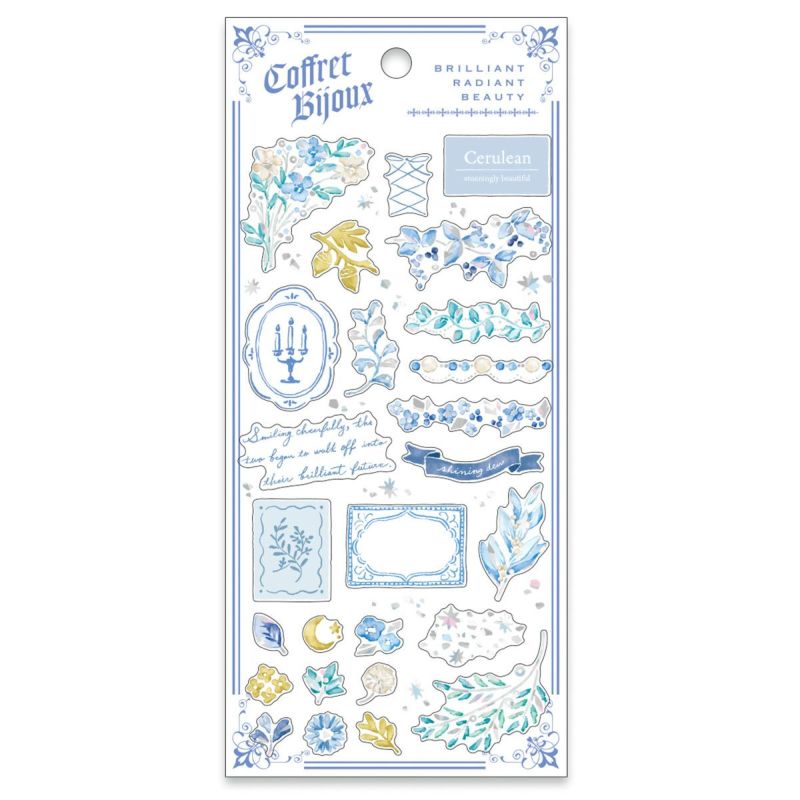 Mind Wave / Shiny Stickers - Blue