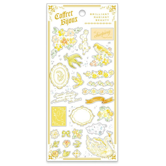Mind Wave / Shiny Stickers - Yellow