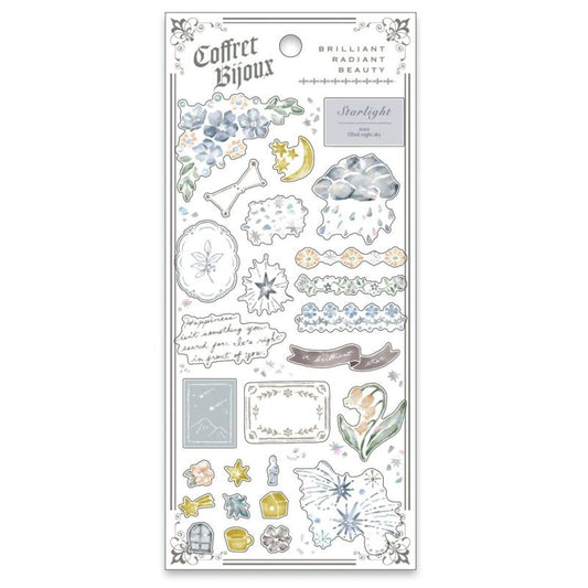 Mind Wave / Shiny Stickers - Gray