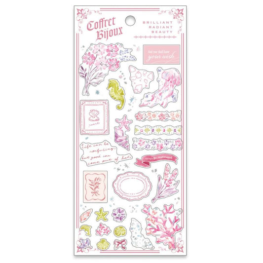 Mind Wave / Shiny Stickers - Pink