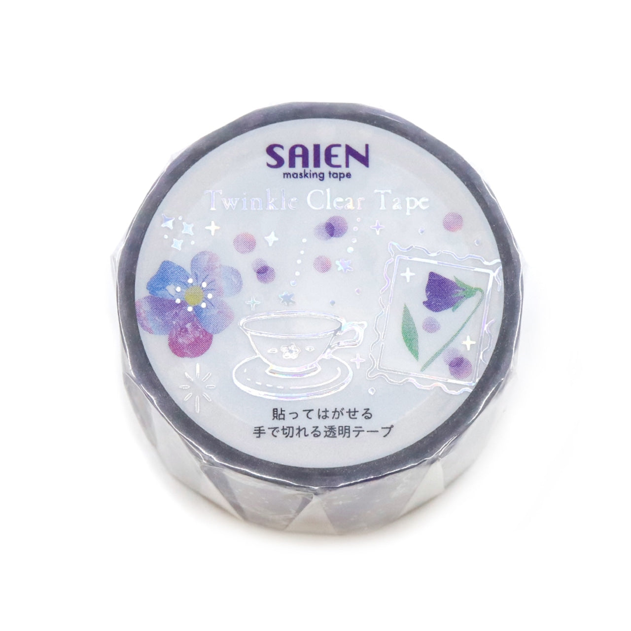 SAIEN / Shiny Clear Tape - Violet