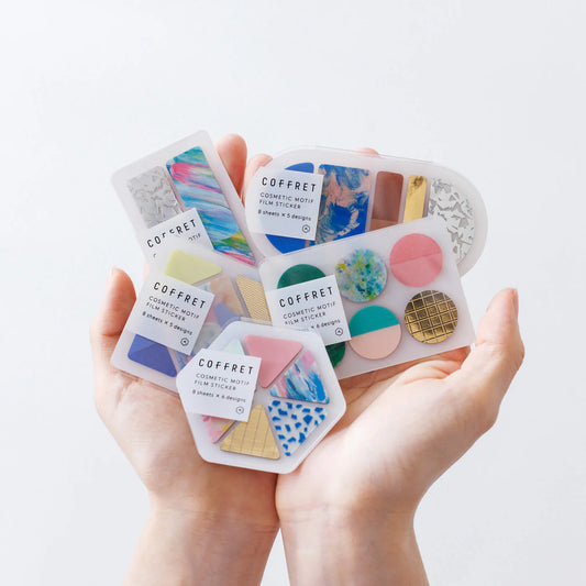 COFFRET Triangle PET Stickers - Pink Float