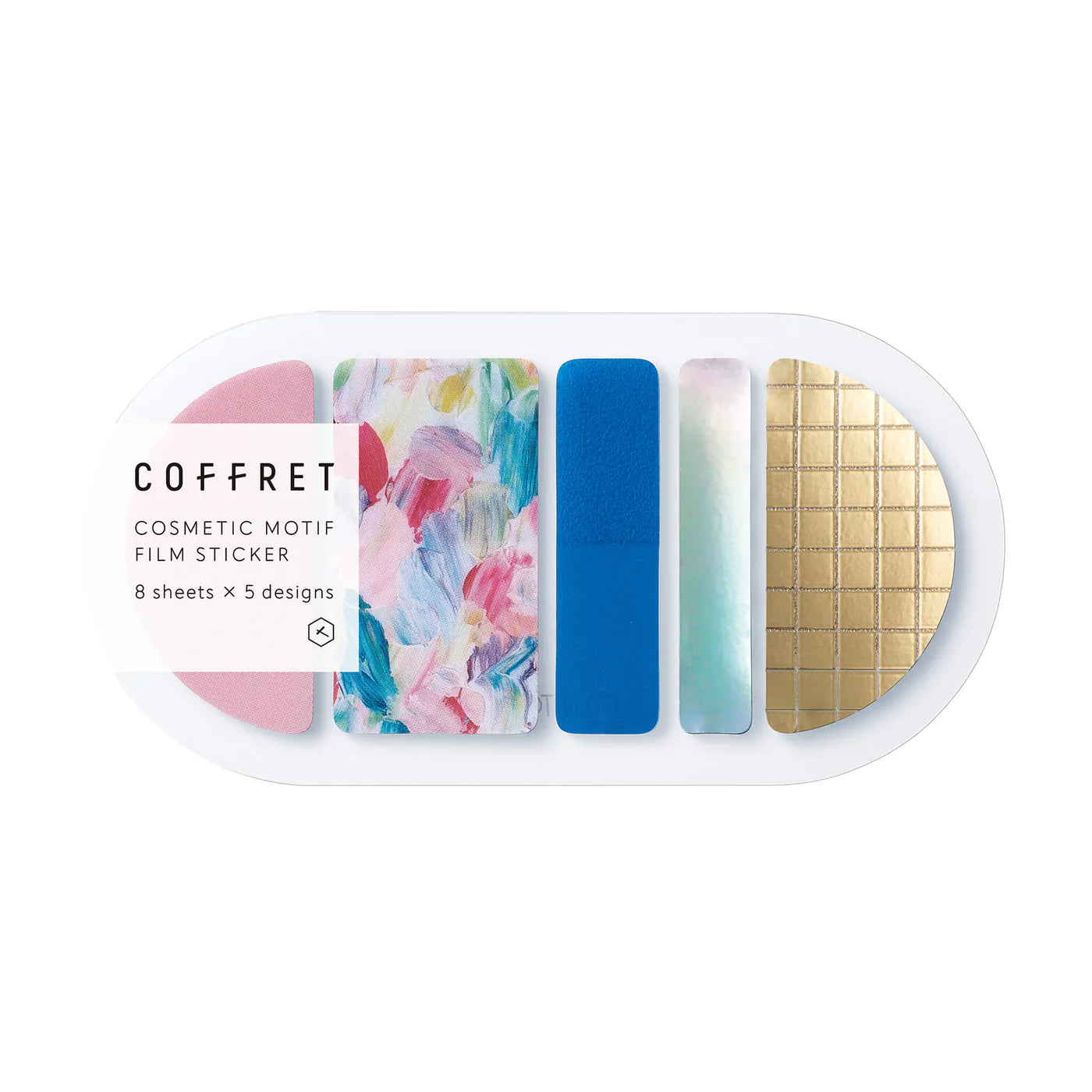 COFFRET Round PET Stickers - Pink Float