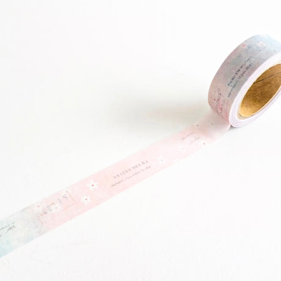 Yohaku / Washi Tape - Flower Cloud