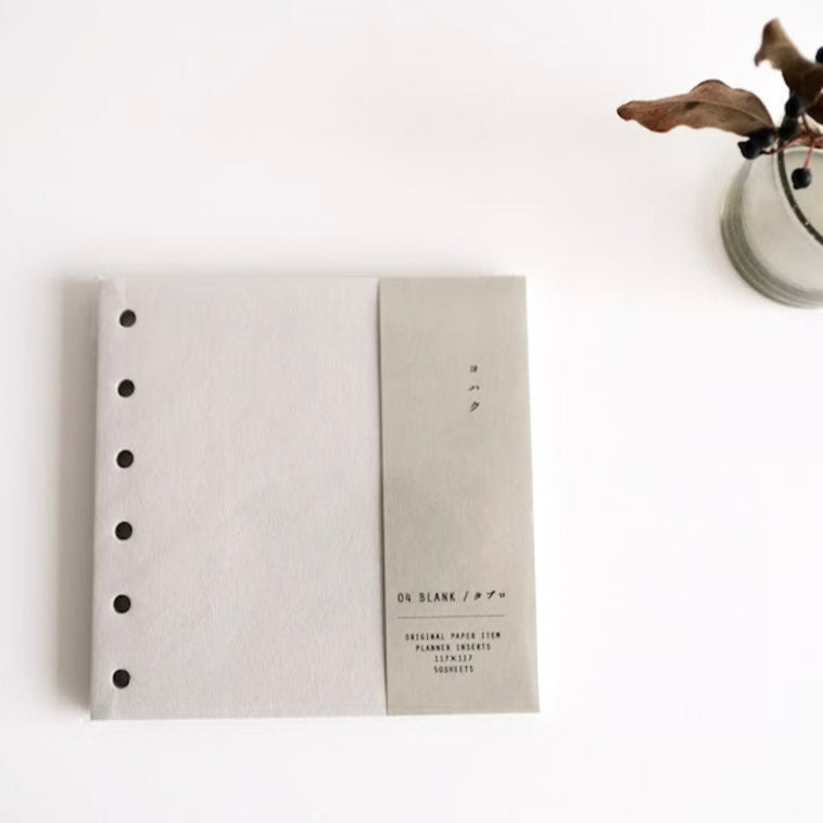 Yohaku / Square Binder Refills - Tabloy (50 sheets)