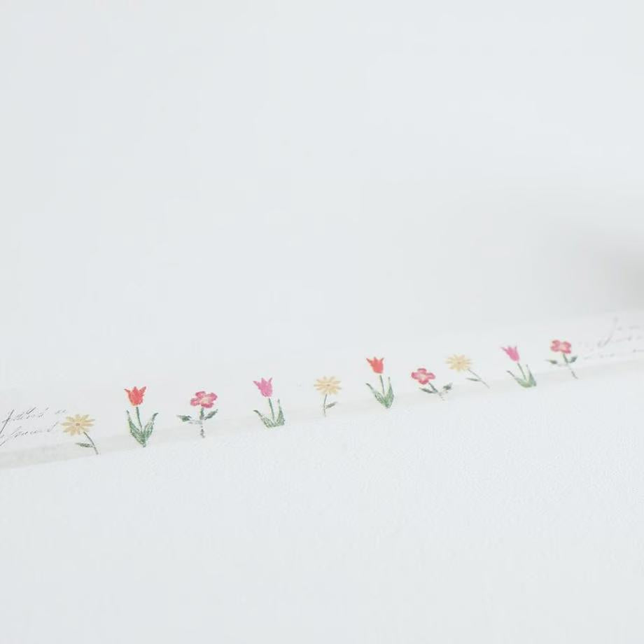 Yohaku / Washi Tape - Spring Garden
