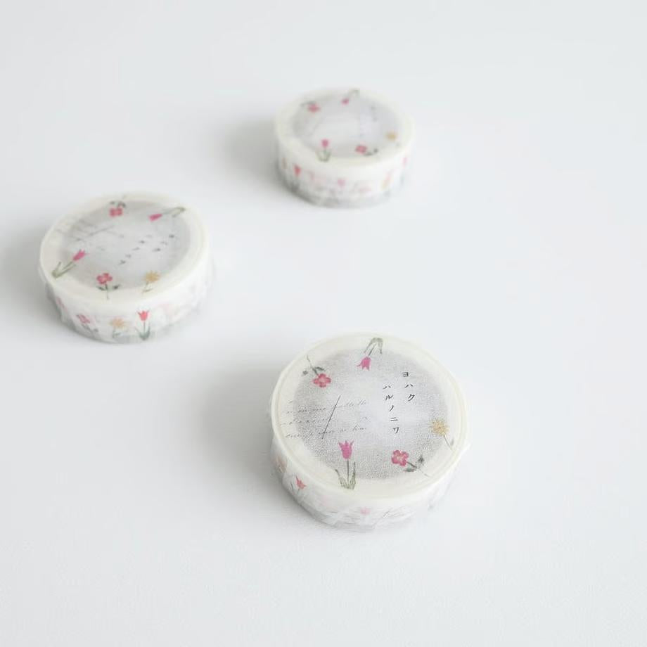 Yohaku / Washi Tape - Spring Garden
