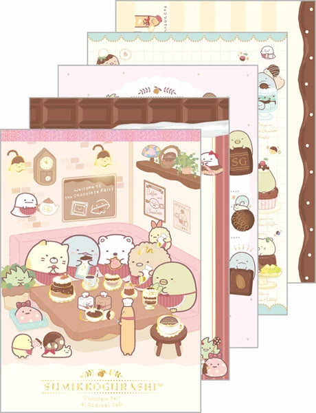 Sumikko Gurashi / Memo Pad - Chocolate Fair at Sumikko Cafe