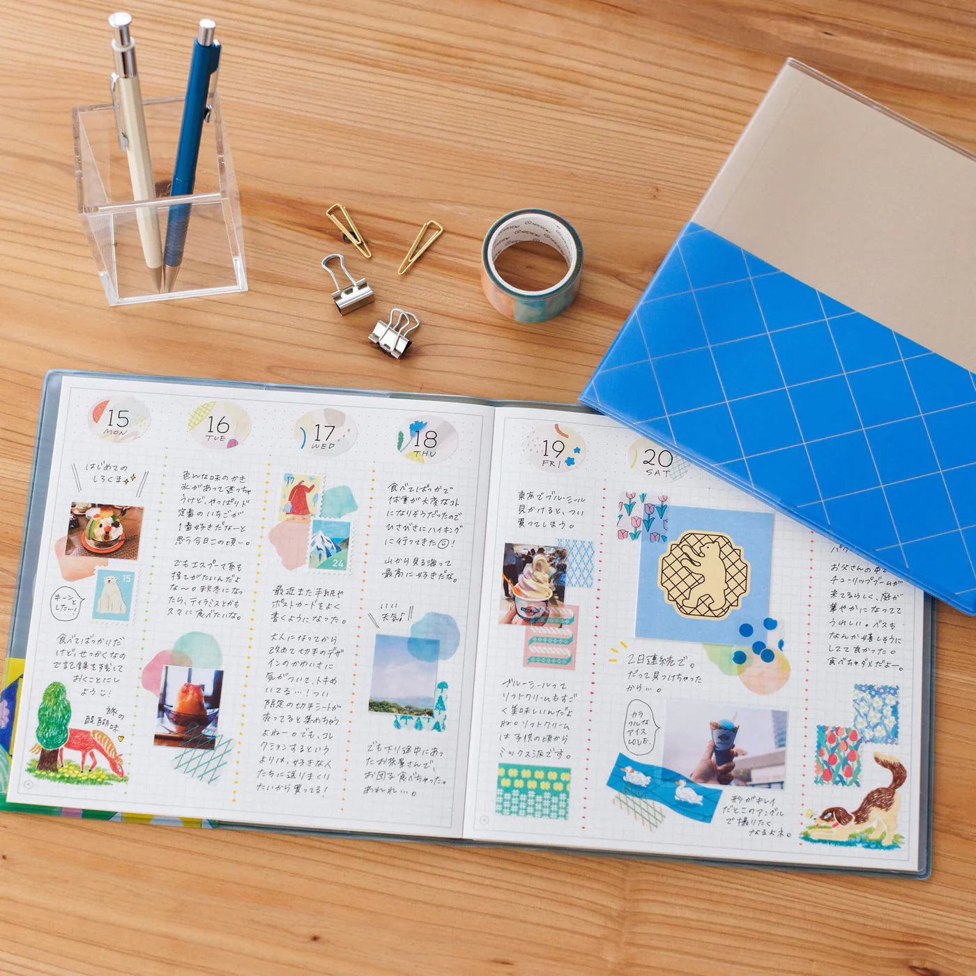 HITOTOKI Square Notebook - Two Colors
