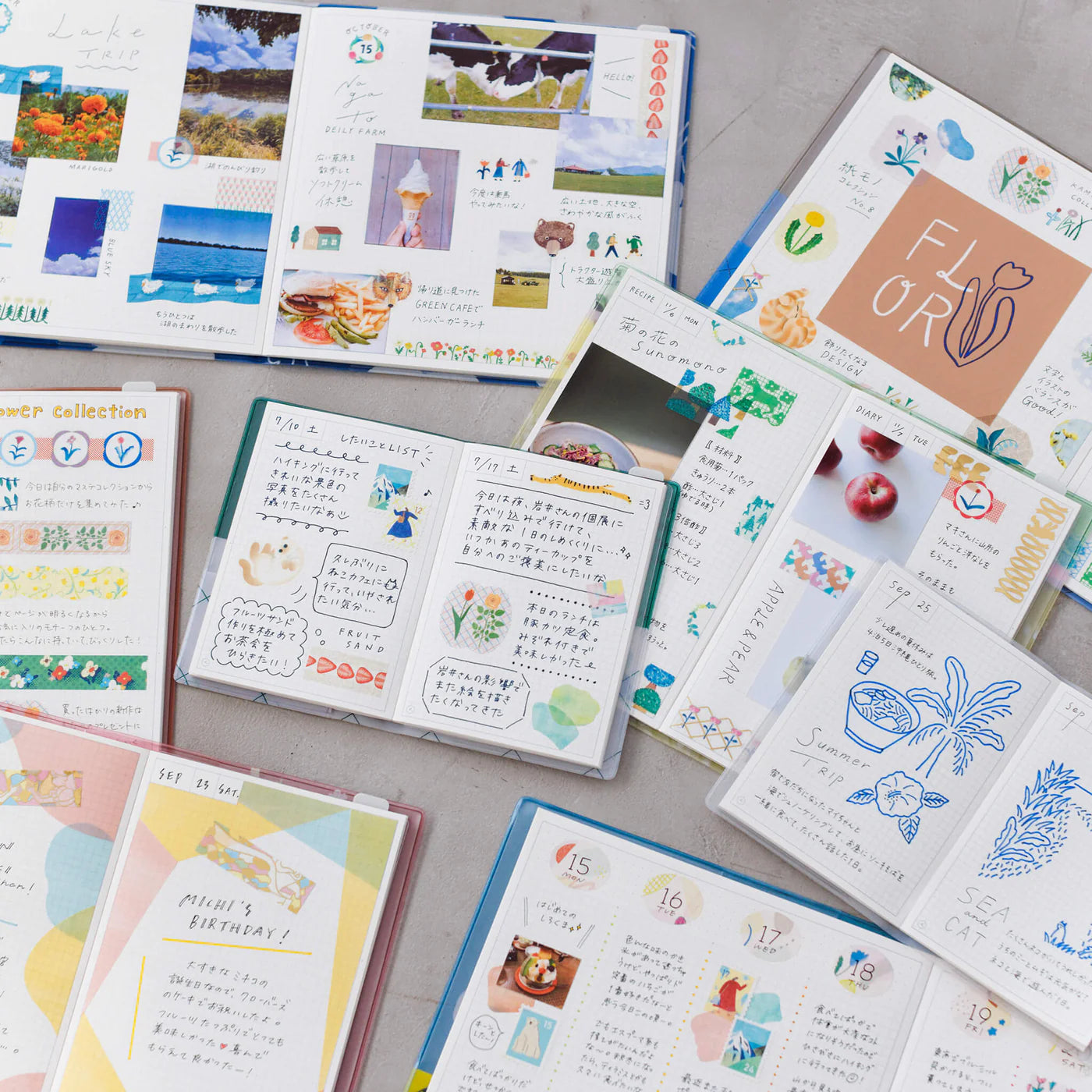 HITOTOKI Square Notebook - Two Colors