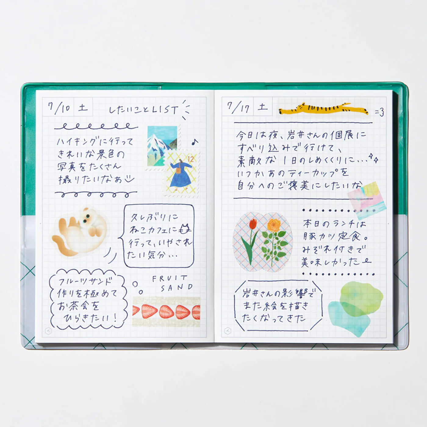 Keina Higashide Small Notebook - Bloom