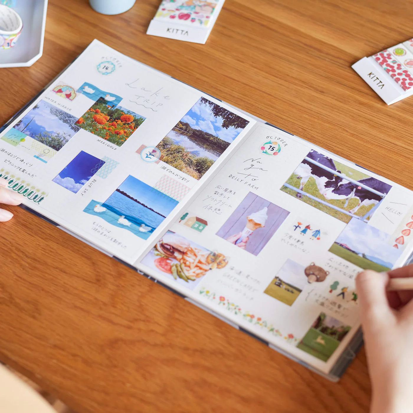 HITOTOKI Square Notebook - Two Colors