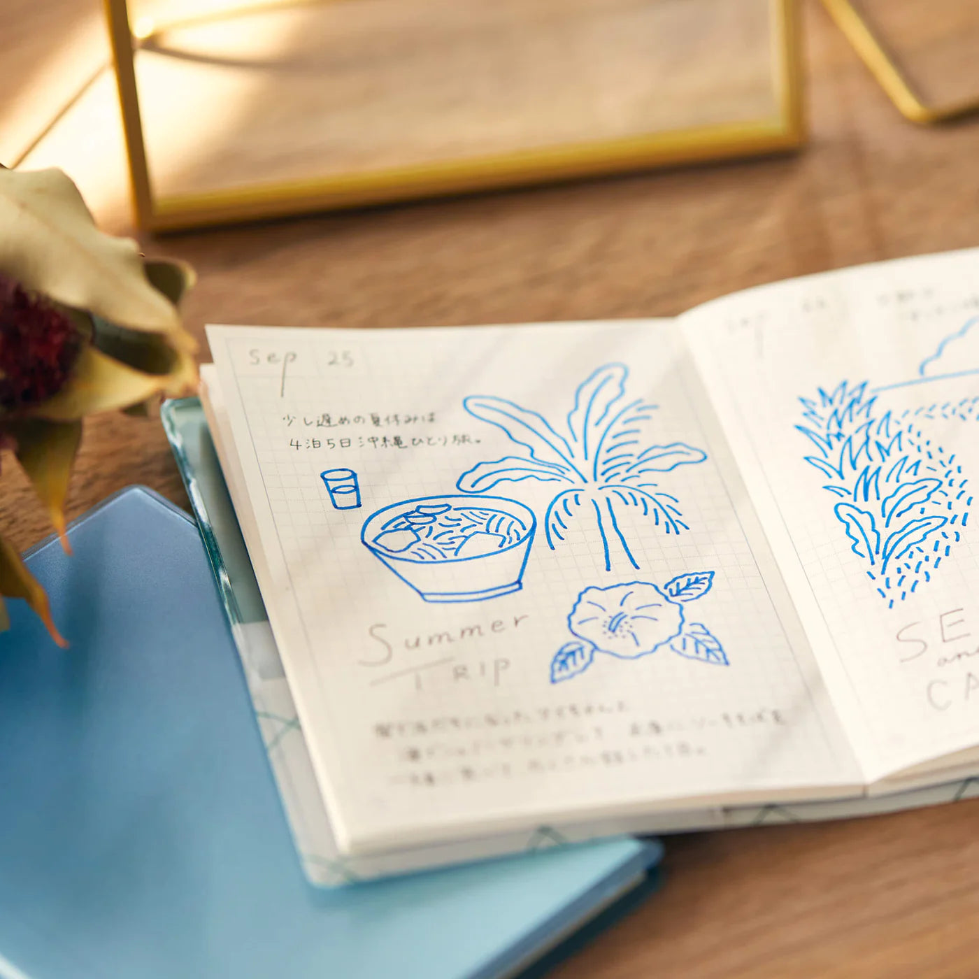 Keina Higashide Small Notebook - Bloom