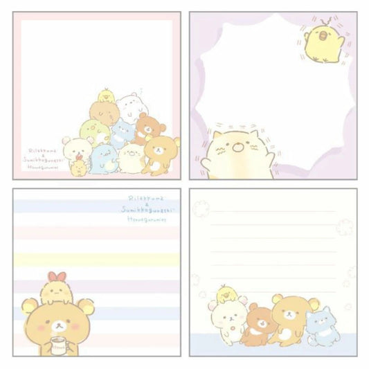 Limited Edition / Memo Pad - Sumikko & Rilakkuma Collaboration