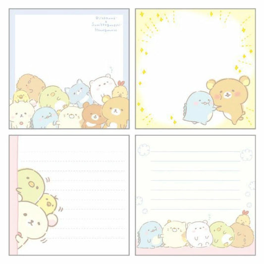 Limited Edition / Memo Pad - Sumikko & Rilakkuma Collaboration