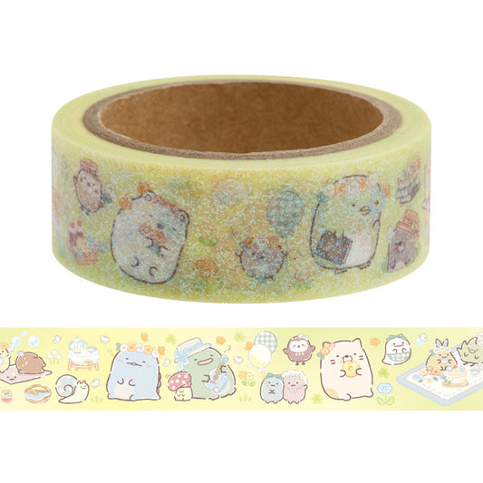 Sumikko Gurashi / Shiny Washi Tape - Fun Picnic