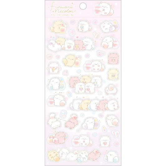 Funwari Necolon / Stickers - Fuwa Fuwa