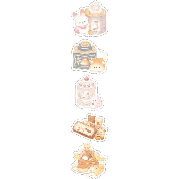 Last Stock Sugarcocomuu Flake Stickers - Sweet Tea Time