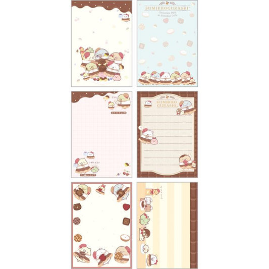 Sumikko Gurashi / "Pata Pata" Memo Pad - Chocolate Fair at Sumikko Cafe
