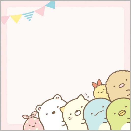 Sumikkogurashi / Square Sticky Note - Best Friends