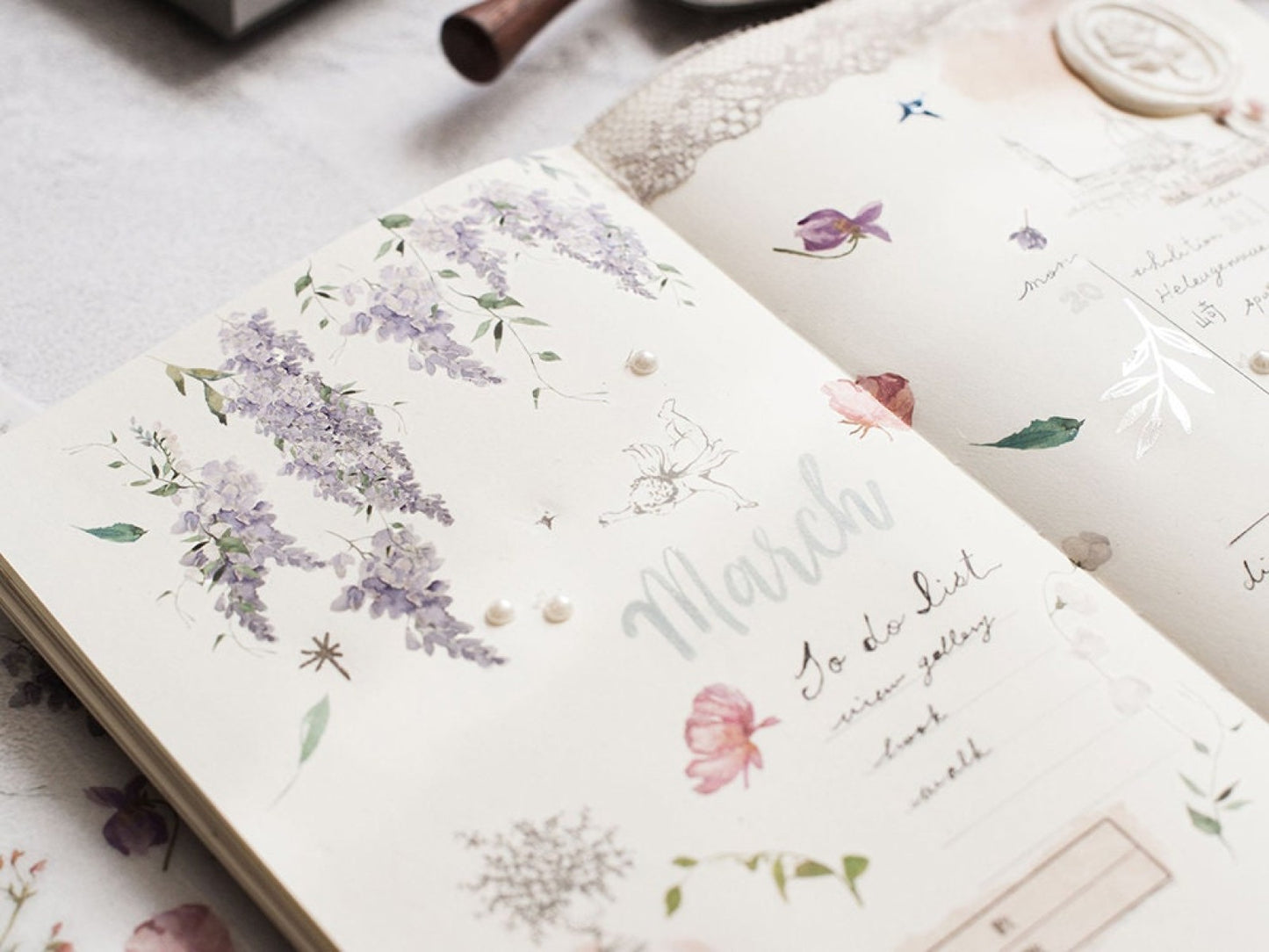MU Print-on Stickers - Beauty in Purple