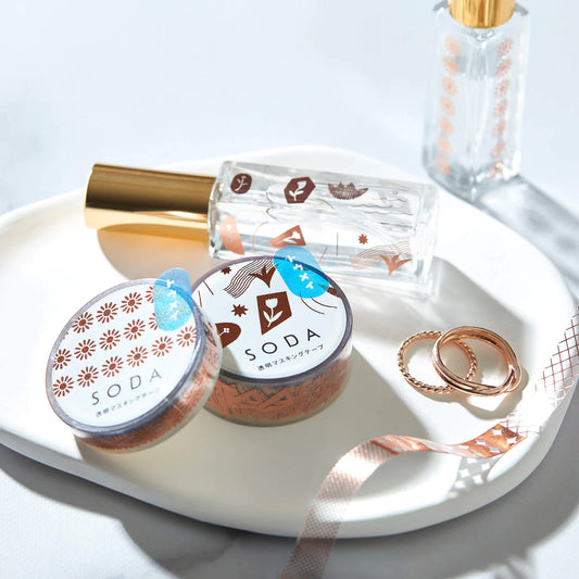 SODA Shiny Slim Clear Tape - Mix3