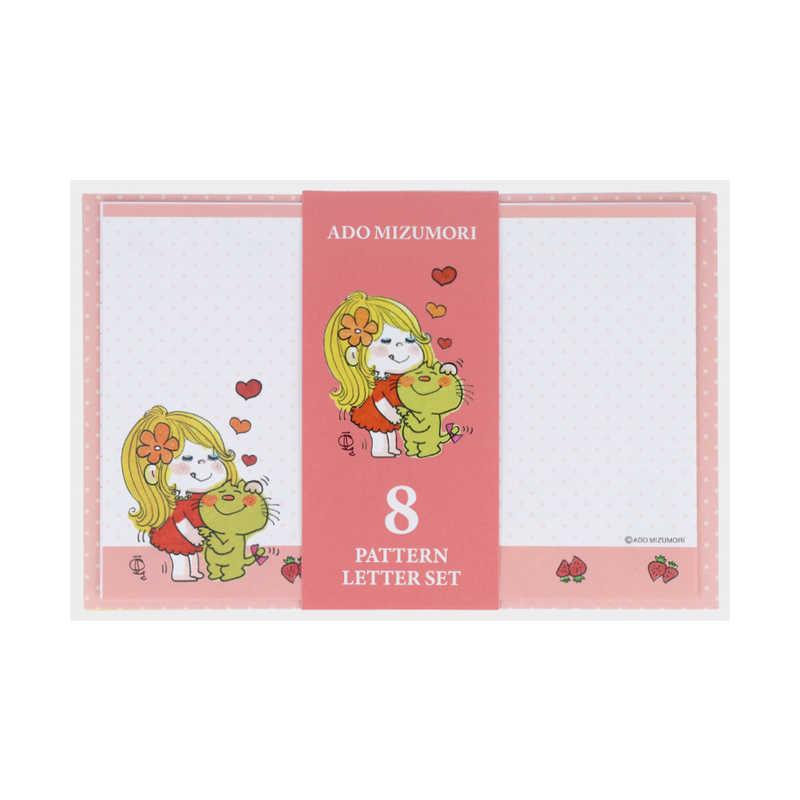 Ado Mizumori / Small Letter Set - Happy Friends
