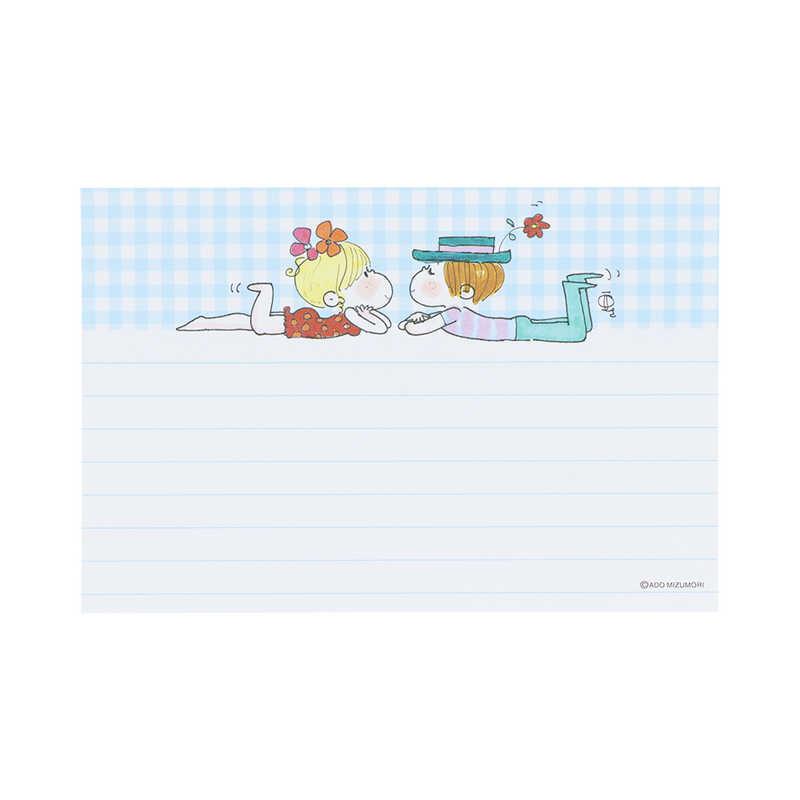 Ado Mizumori / Small Letter Set - Happy Friends