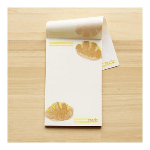 Furukawa Paper / Mini Letter Set - Japanese Bread / Cream pan
