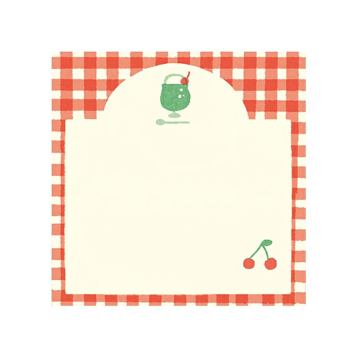 Memo Pad - Retro Sweets