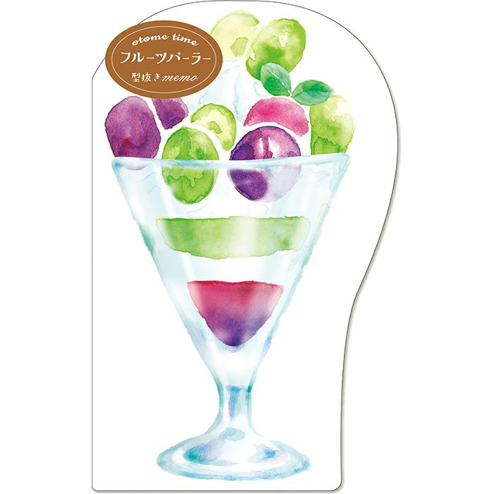Die-cut Memo Pad - Fruits Parlor