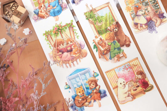 Wide Washi Tape - The Story of the Windows