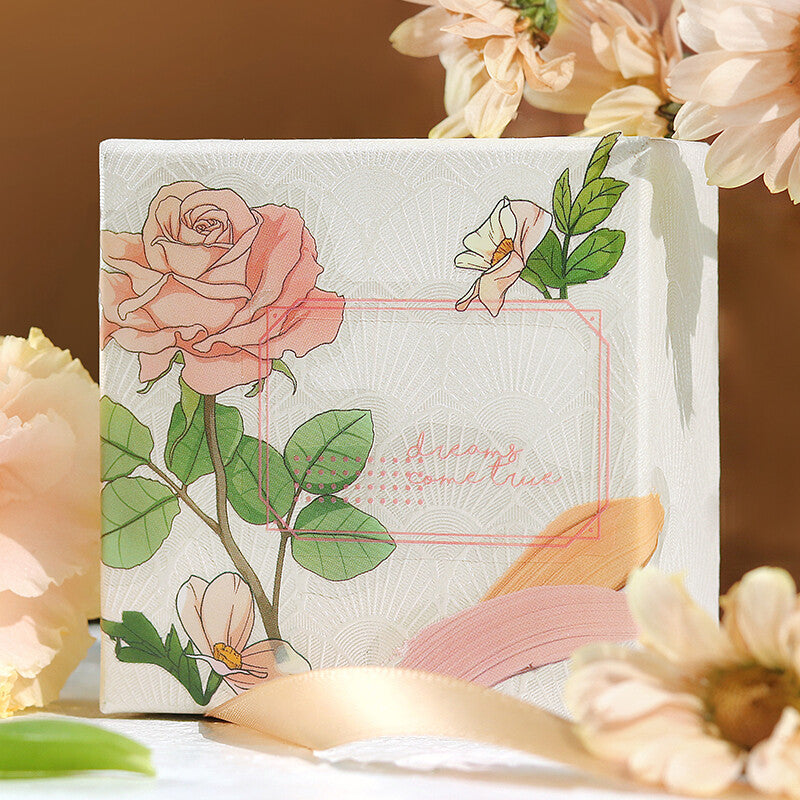 Orange Blossom Flake Stickers