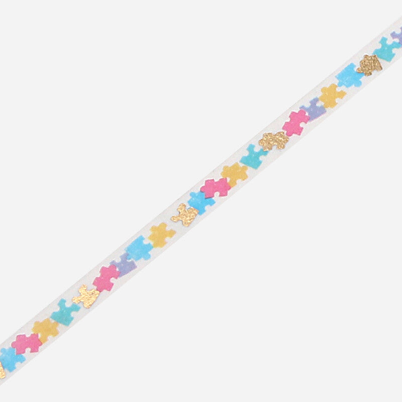 Slim Washi Tape - Colorful Pieces
