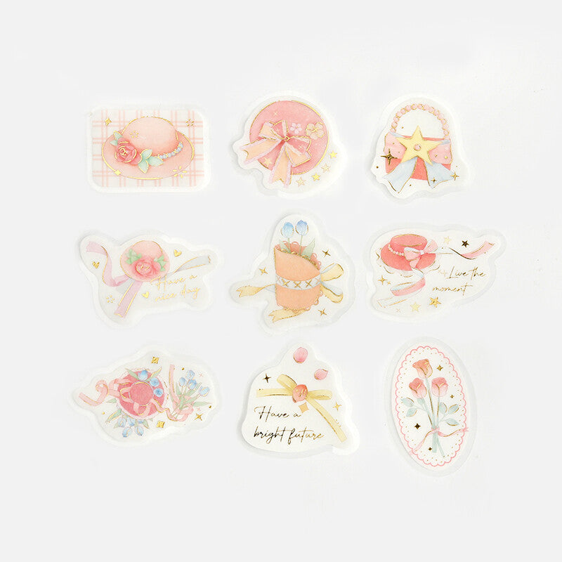Flake Stickers - Hat