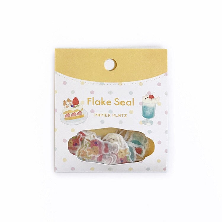 Yoko Flake Stickers - Animal Cafe