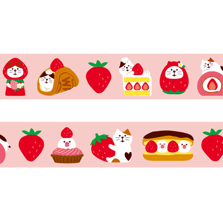 concombre Washi Tape - Happy Animals