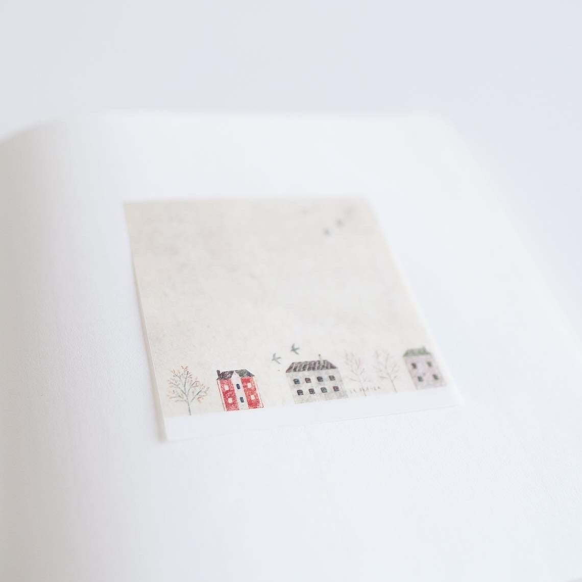Yohaku / Glassine Sticky Note - Street Corner