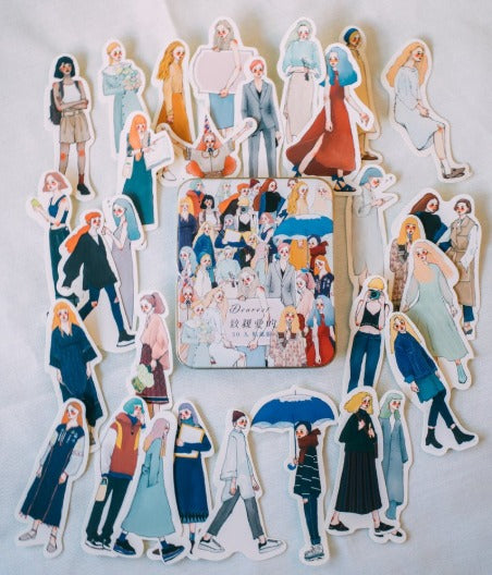 Sticker Set - Dearest (30 pieces)