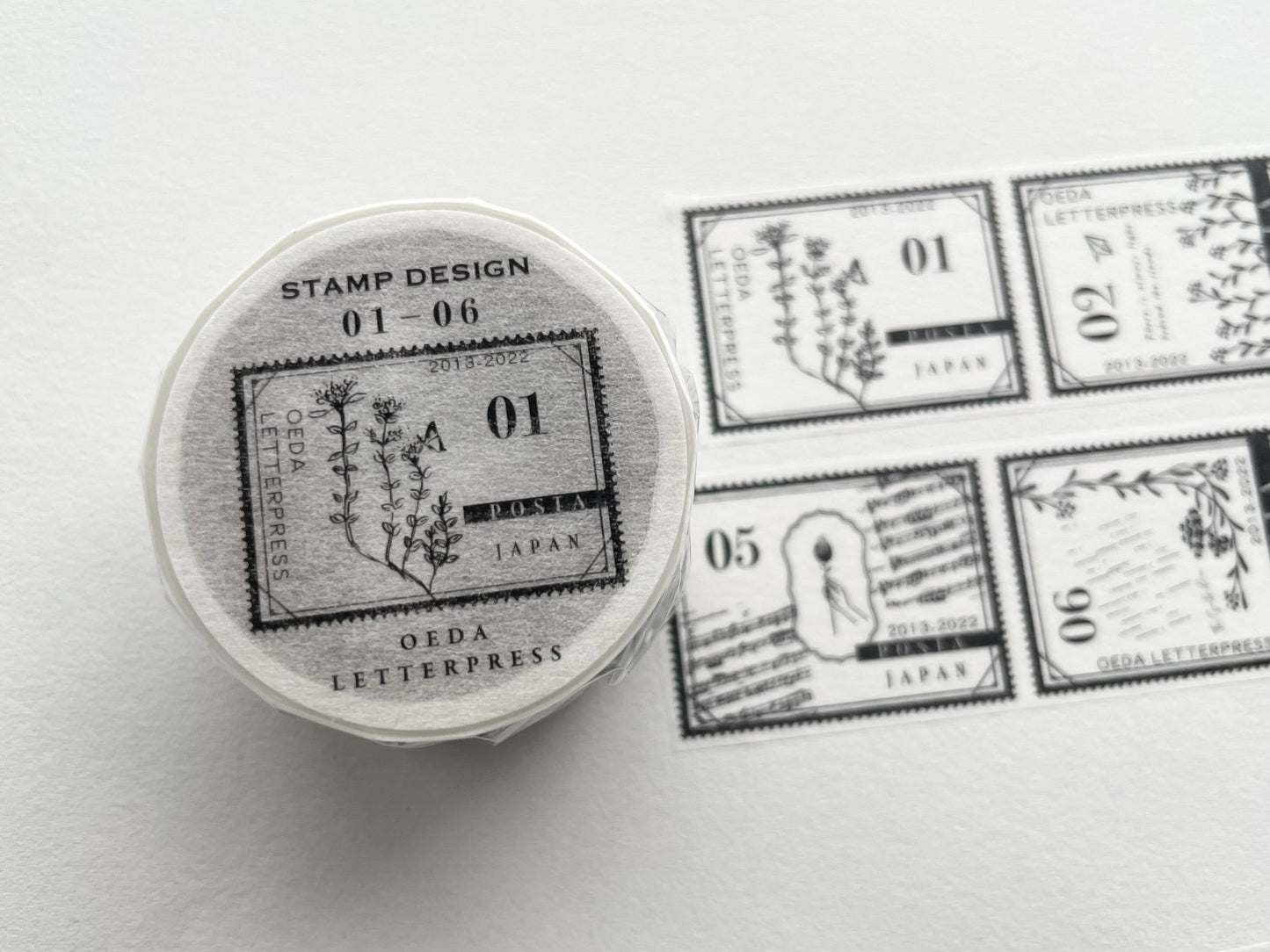 Washi Tape - Number Stamps