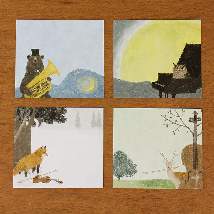 Akira Kusaka Square Memo Pad - Melody