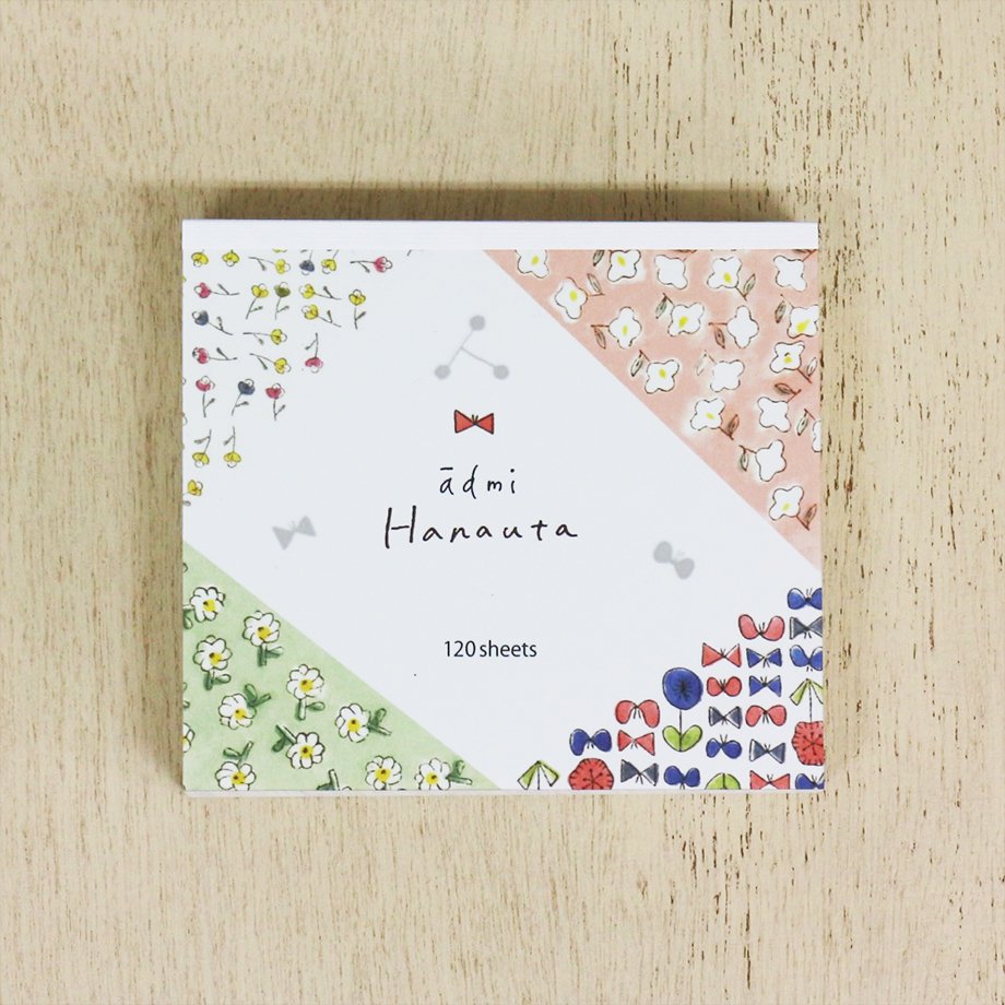 admi Square Memo Pad - Hanauta
