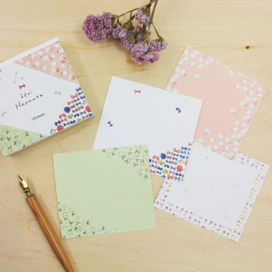 admi Square Memo Pad - Hanauta