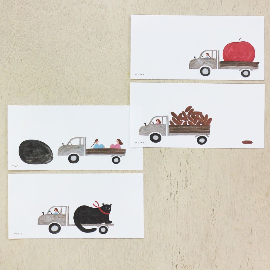 Necktie / Memo Pad - Truck