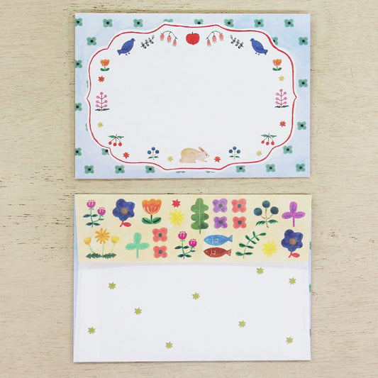 Aiko Fukawa Envelope Set - Cat and Onepiece