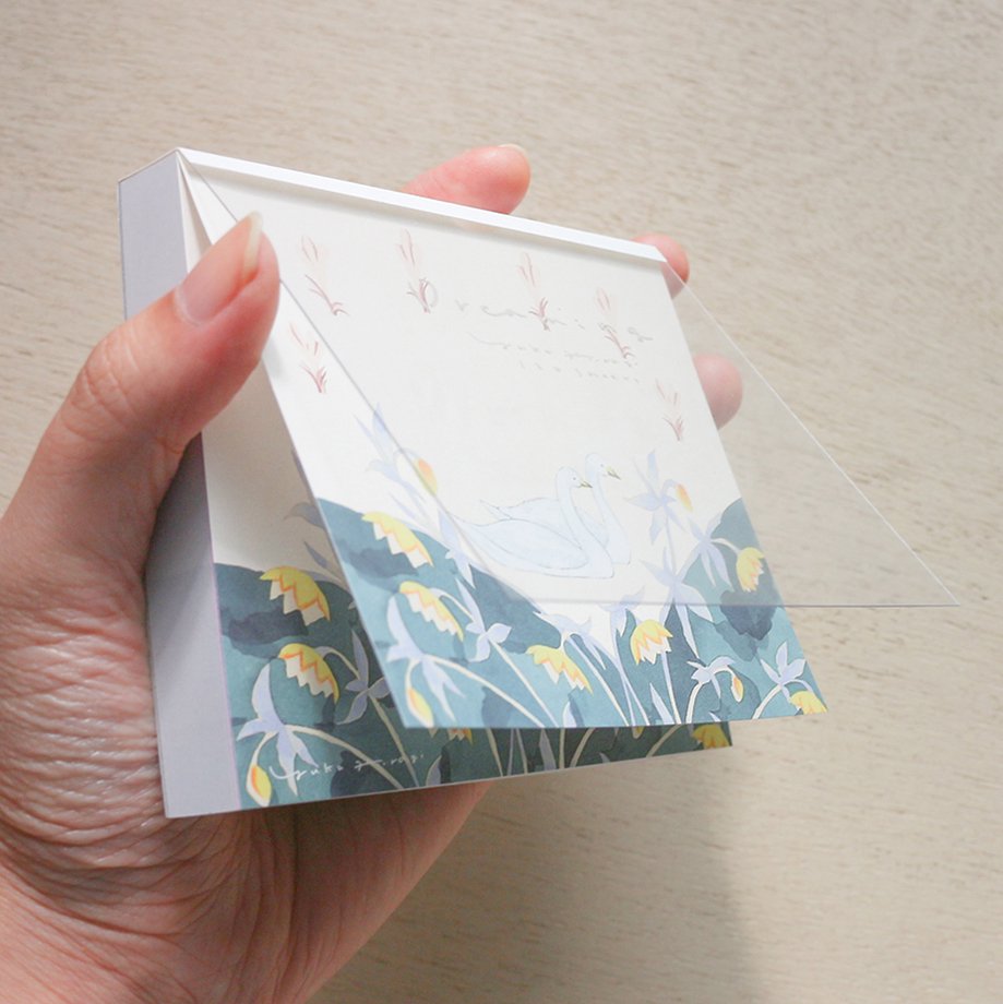 Yuka Hiiragi Square Memo Pad - Dreaming