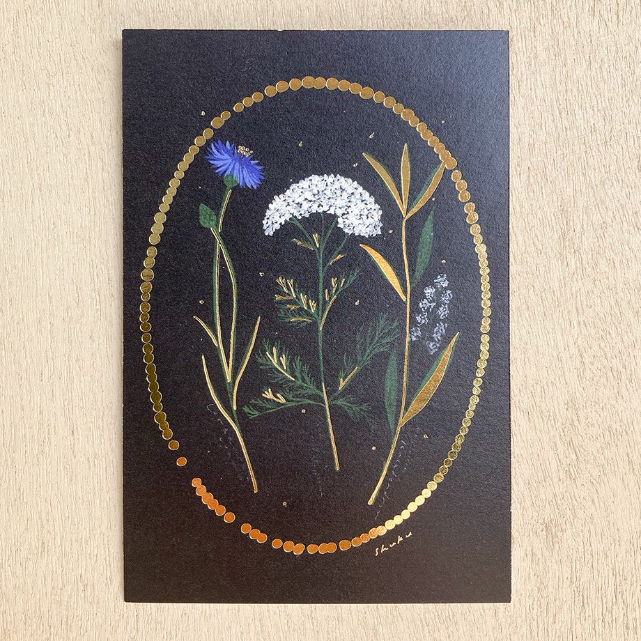 Nishi Shuku Postcard Set - Night Dream