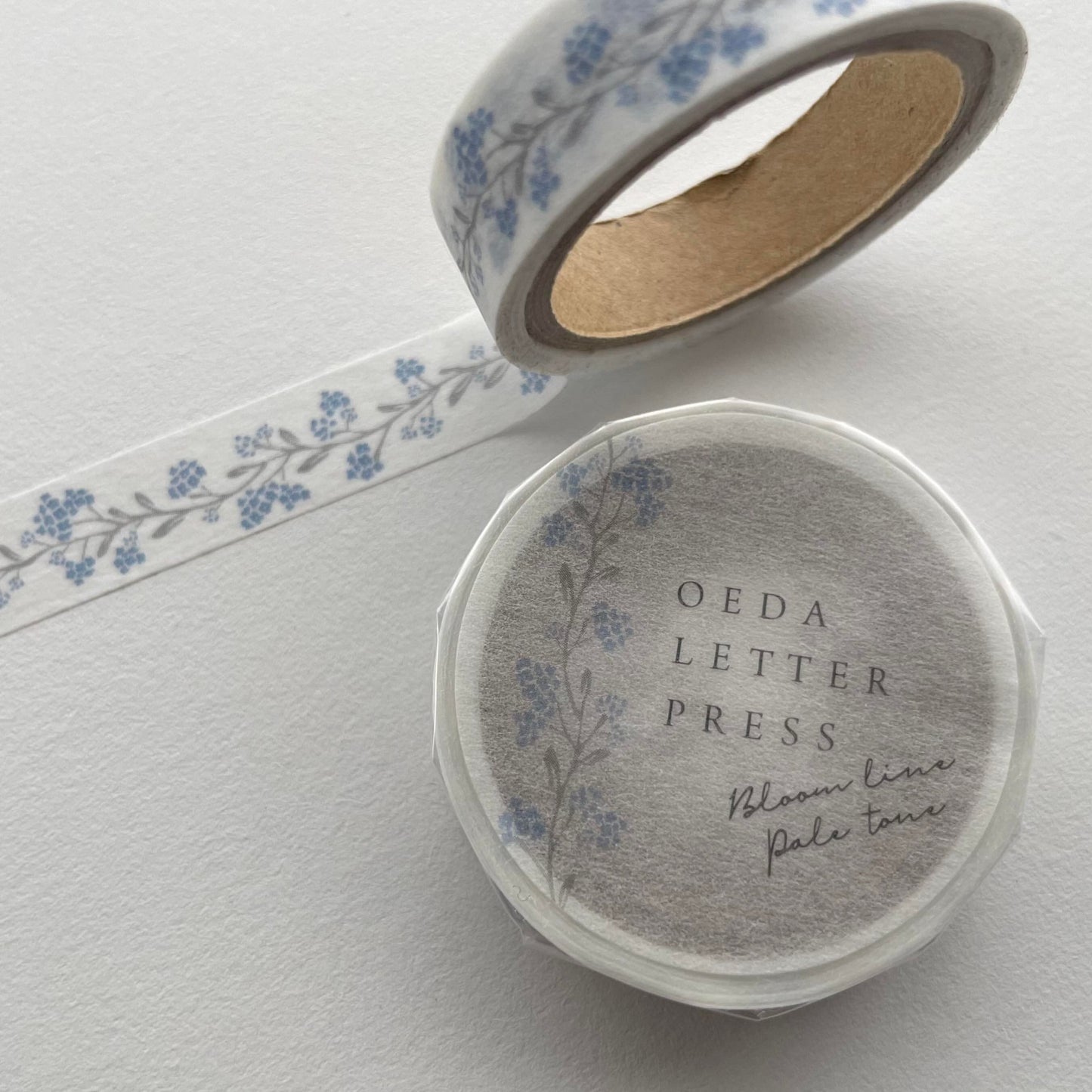 Washi Tape - Bloom Line (pale colors)